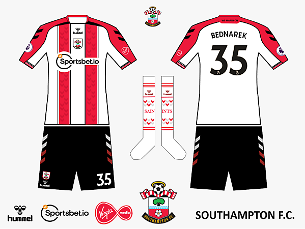 Southampton Home kit 2021/22