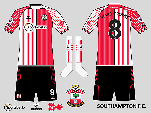 Southampton Home kit 2021/22