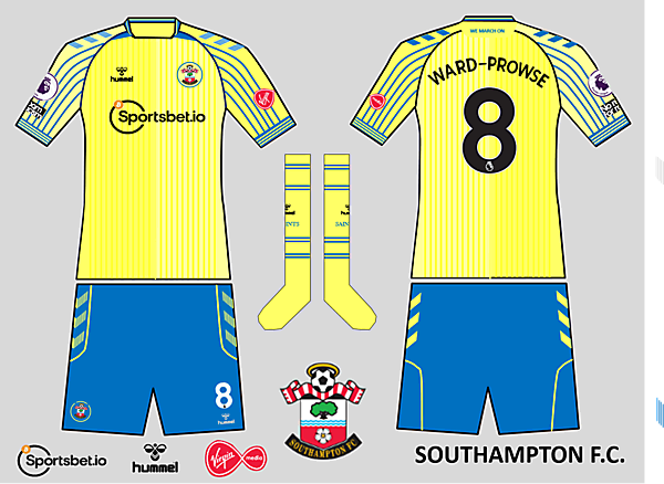 Southampton Away kit 2021/22