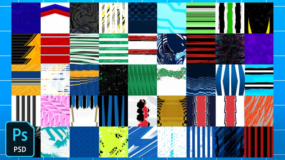 Qehzy s Football Soccer Jersey Patterns Pack 3 2021