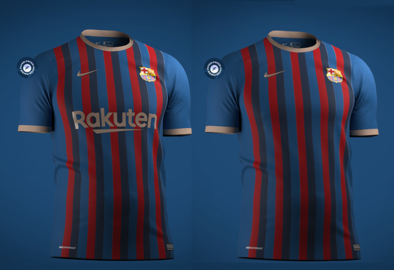 Barcelona 2022-23 Nike Home Shirt Prediction by fayed | Kit Design | News
