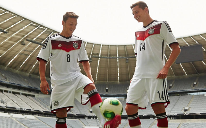 germany white shorts