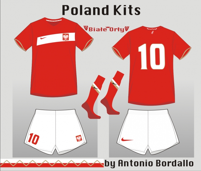 Poland away kit 1