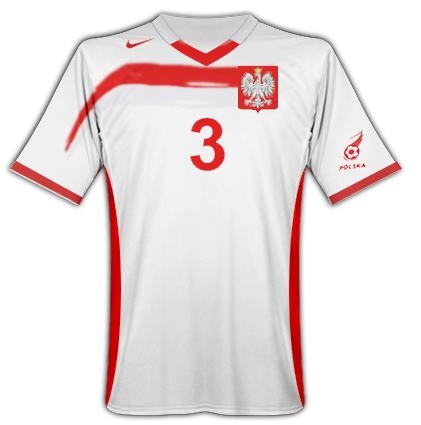 Polska nike home strip