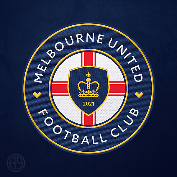 Melbourne United FC Crest
