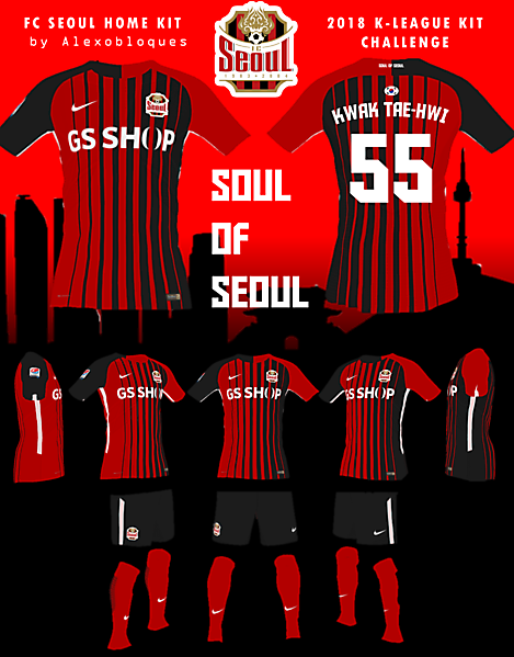 FC Seoul Home Kit - Soul of Seoul
