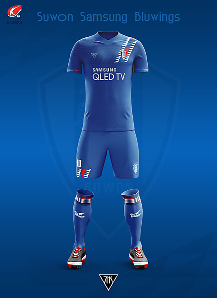 Suwon Samsung Bluewings home kit by @7oniky