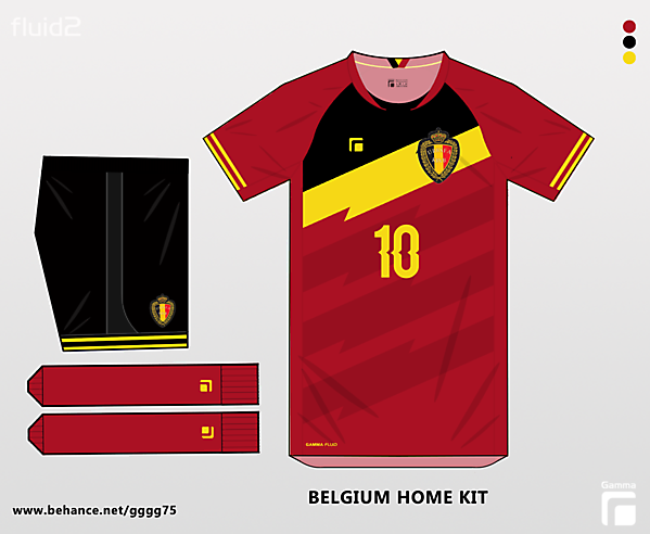 belgium home kit