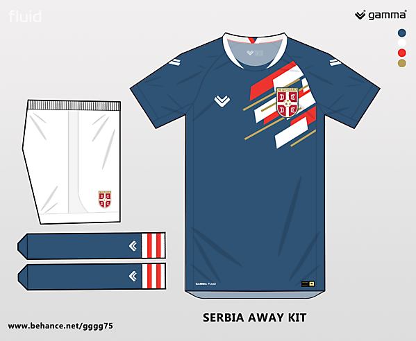 Serbia away kit
