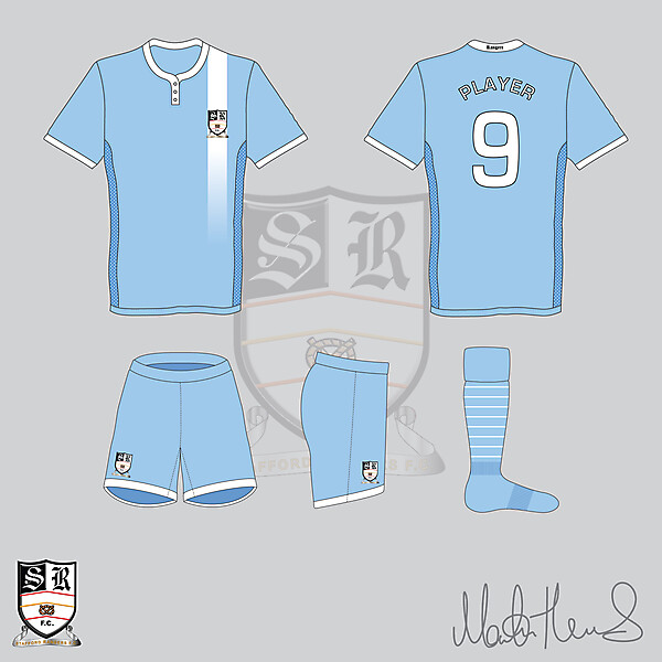 Stafford Rangers FC Away Kit #5 - Martin Thomas Design