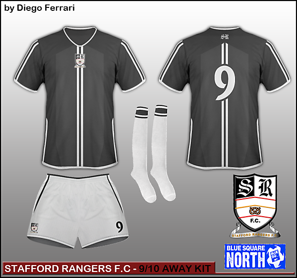 Stafford Rangers - 9/10 Home kit 