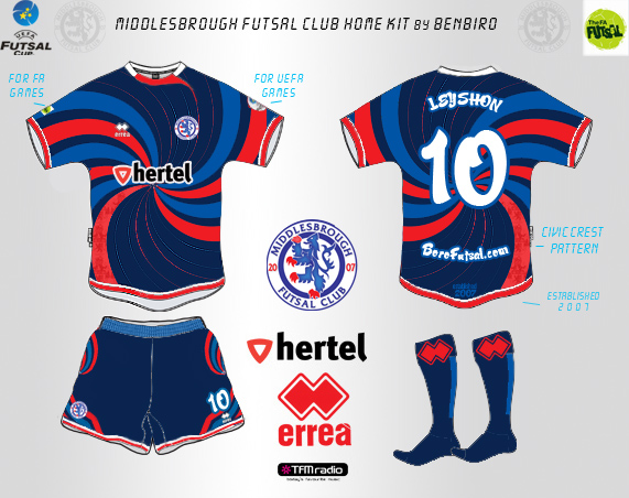 Boro Futsal Home Kit BB