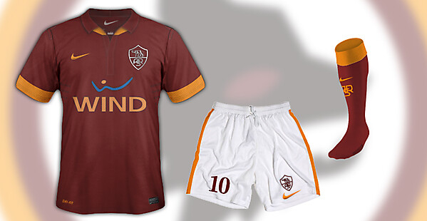 AS ROMA Nike Kit 13-14