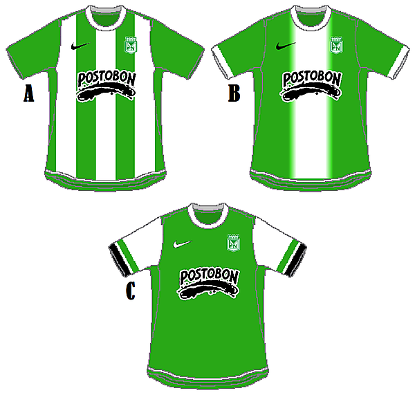  Atlético Nacional Nike Home