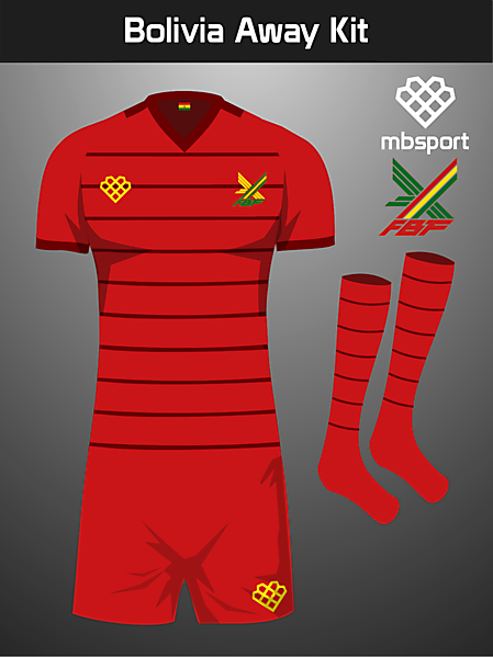 Bolivia Away Kit