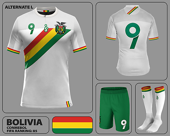 Bolivia Away Kit I.