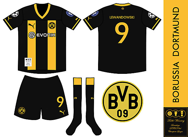 Borussia Dortmund Treble Winning Champions Kit