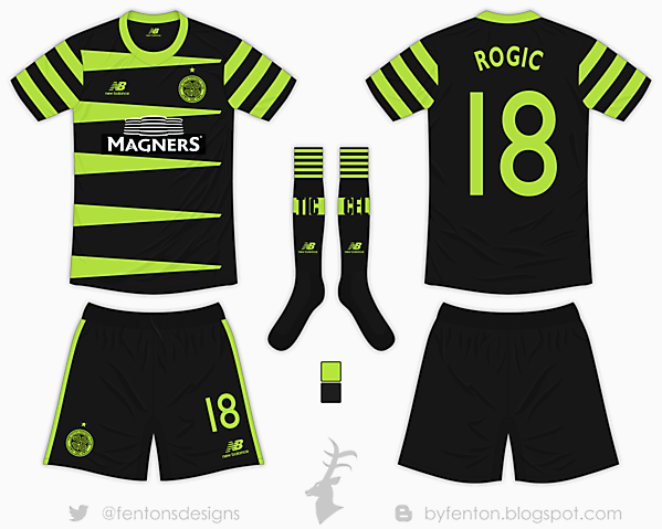 celtic black and green kit