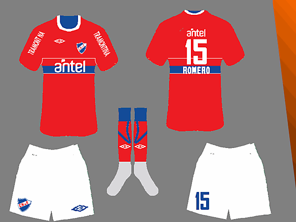 Club Nacional de Football Fantasy Away Kit by Skiboy700