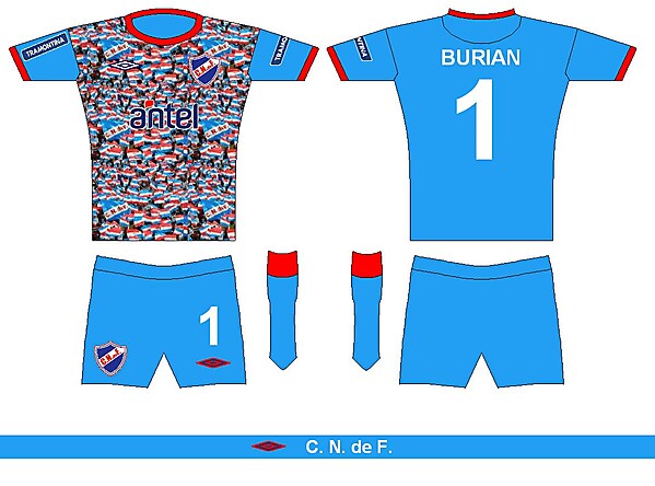 C.N. de F. Away GK