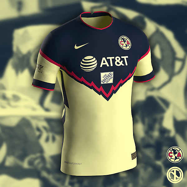 Club América | Home Kit Concept