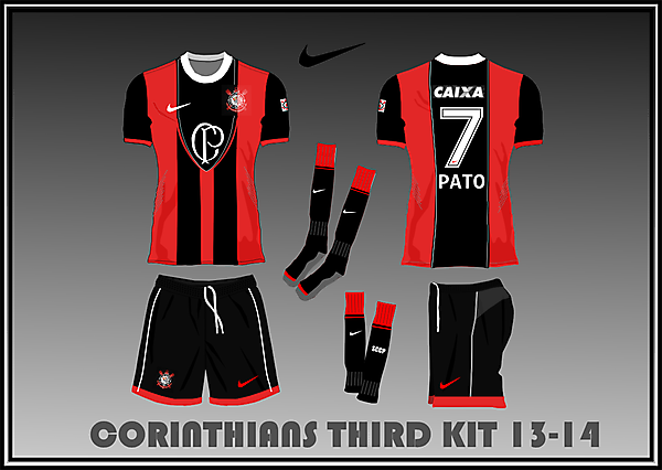 Corinthians Third Kit 13-14