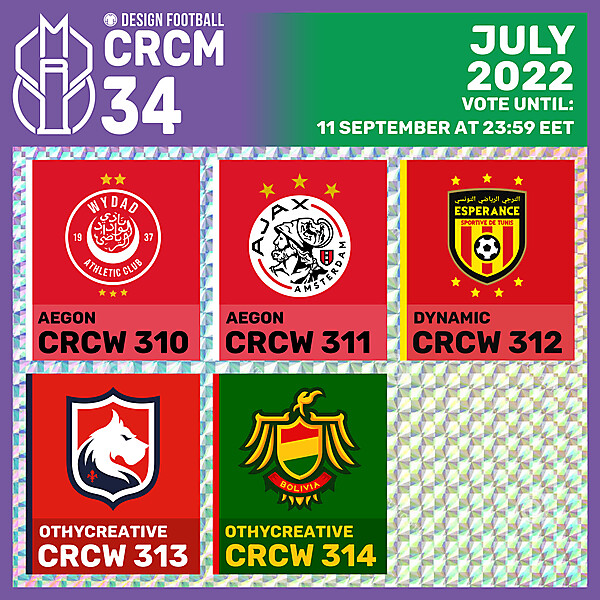 CRCM 34 - VOTING PHASE - JULY 2022