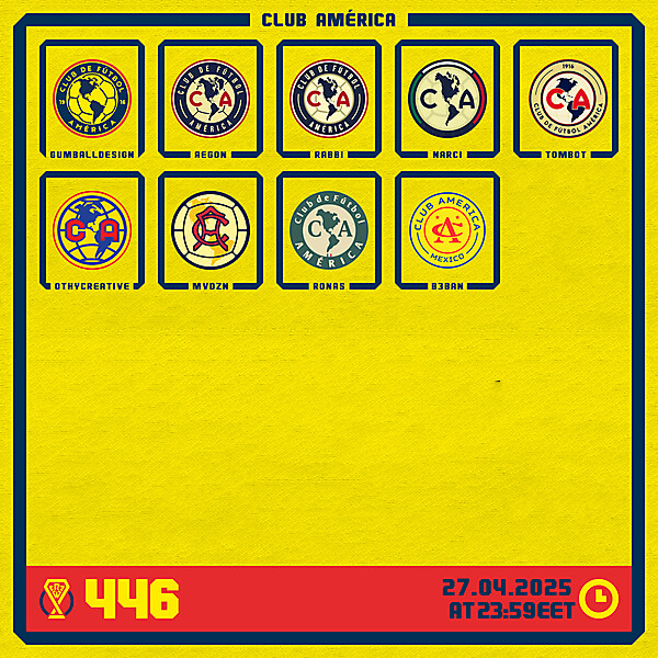 CRCW 446 - VOTING PHASE - CLUB AMERICA