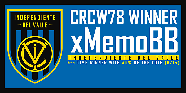 CRCW 78 - WINNER
