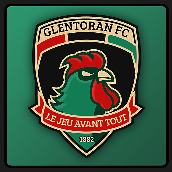 Glentoran FC Crest Redesign