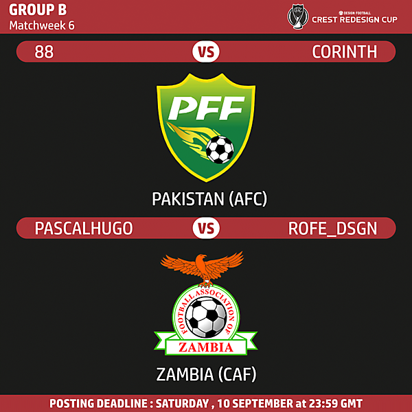 Group B Matchweek 6