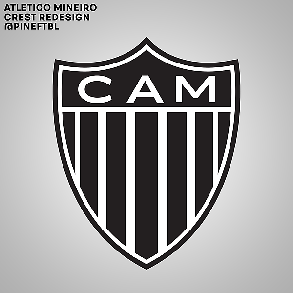 Atlético Mineiro Crest Redesign
