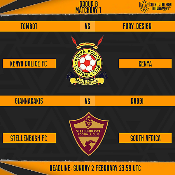 Group B/Matchday 1