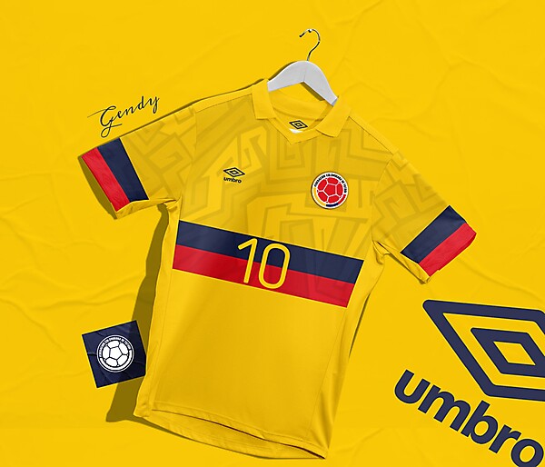 Colombia X Umbro Home Kit Concept