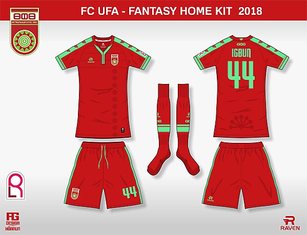 FC Ufa - Home kit (by Rabbi)
