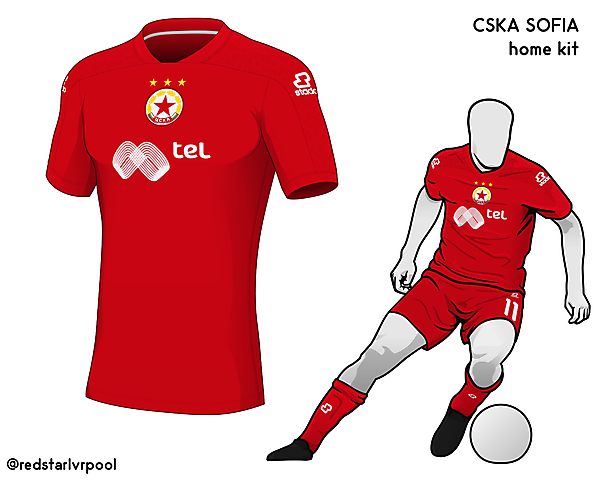 CSKA Sofia - Home Kit