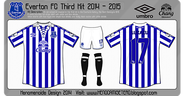 Everton Third Kit 2014 - 2015