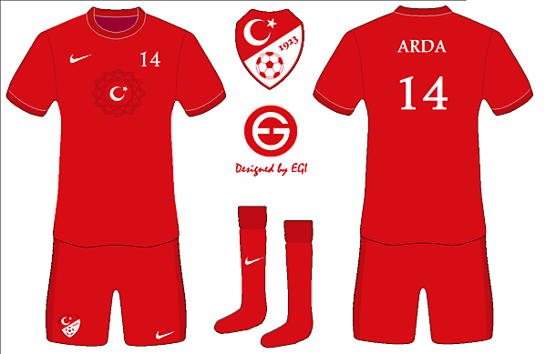 Turkey Home Kit National Flag