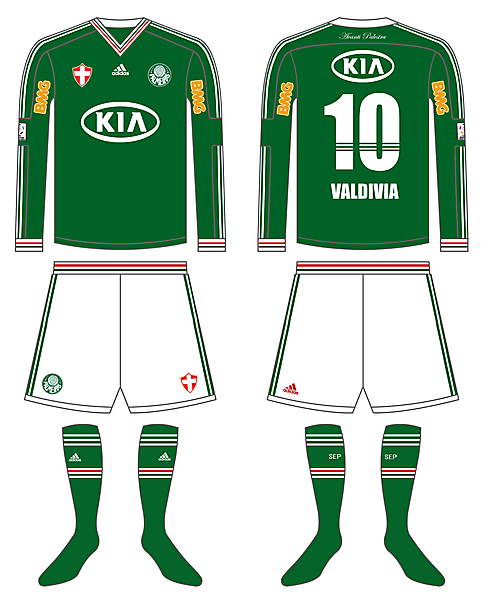 Palmeiras Home Kit