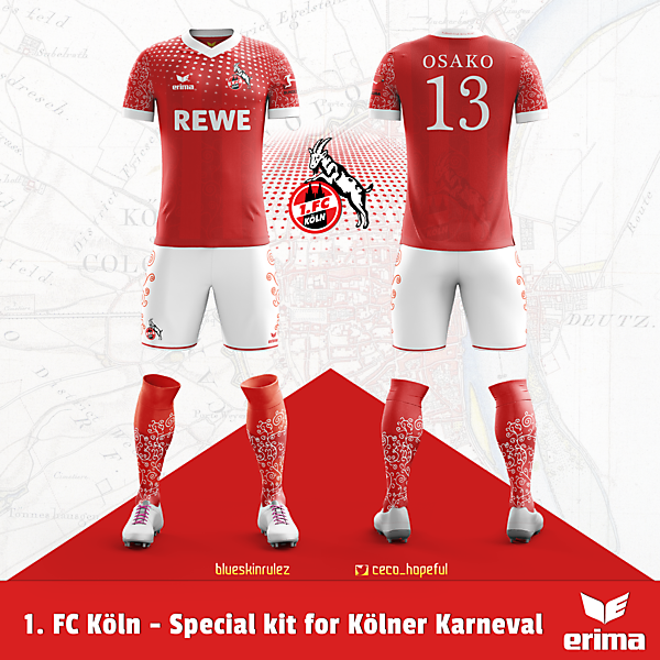 1. Fc Köln Karneval Kit