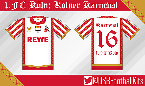 1.FC Köln - Kölner Karneval Kit 