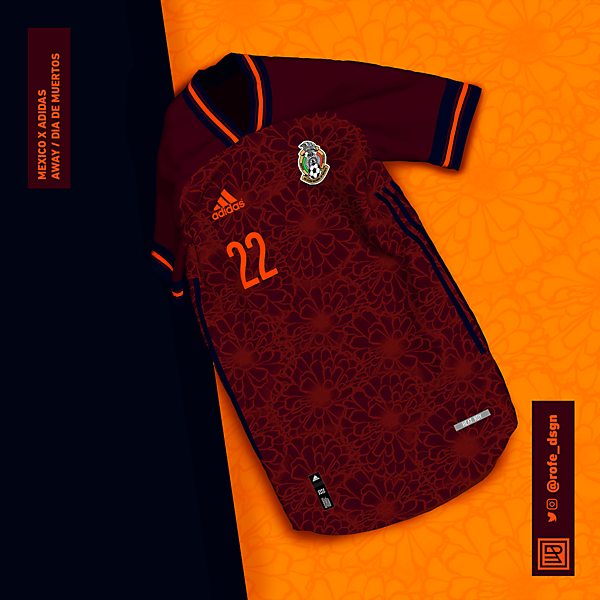 México Away Kit x Adidas | Día de Muertos | 2 NOV