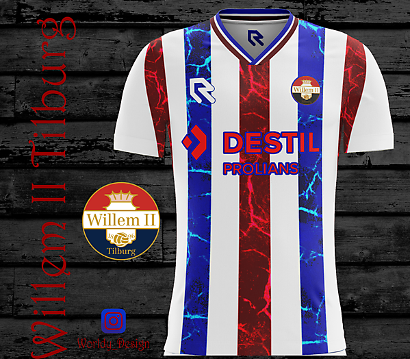 Willem II Tilburg home kit | KOTW | Worldy_Design