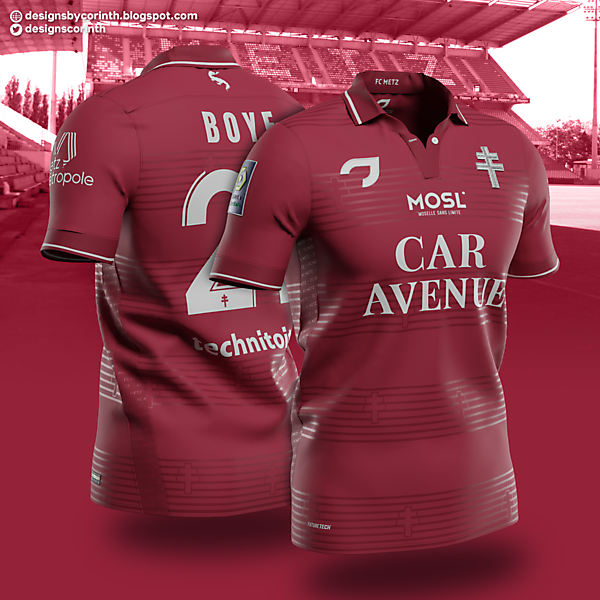 FC Metz | Home Shirt