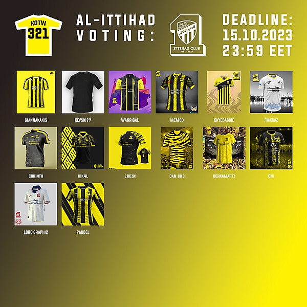 KOTW 321 - VOTING PHASE - AL - ITTIHAD