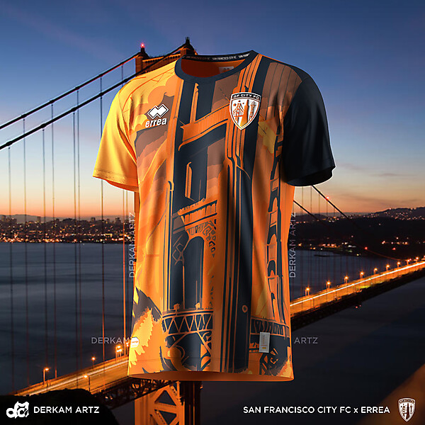 San Francisco City FC x Errea - Third Kit Concept 