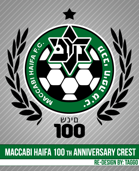 Maccabi Haifa F.C. 100th Anniversary Crest