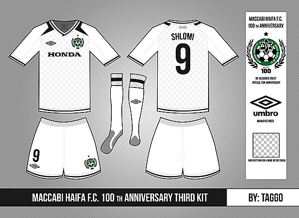 Maccabi Haifa F.C. 100th Anniversary Third Kit