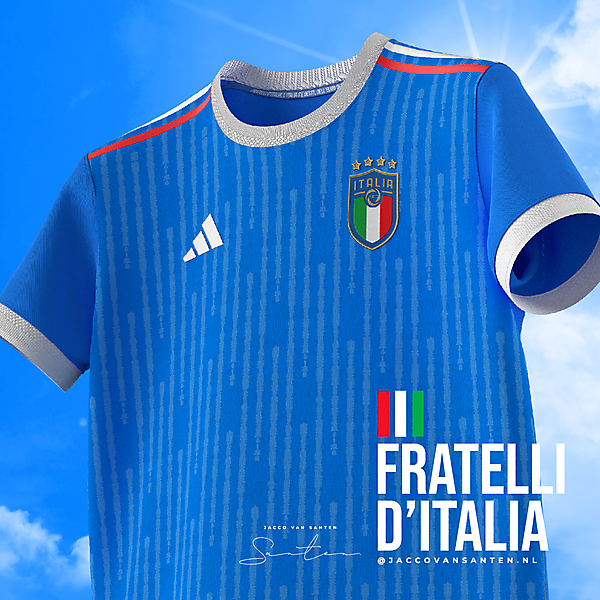 Italy Adidas concept by jaccovansanten.nl