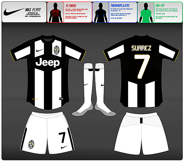 (2) Nike Fly-Fit : Juventus